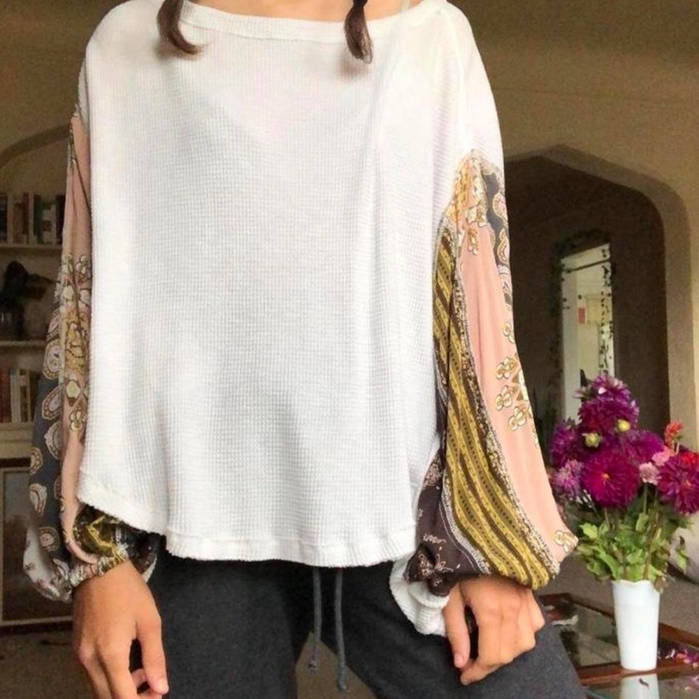 Free People Paisley Top